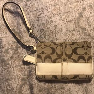 Coach wristlet